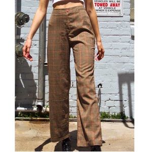 John Galt Brandy Melville Valentina plaid pants size S Y2K 90s